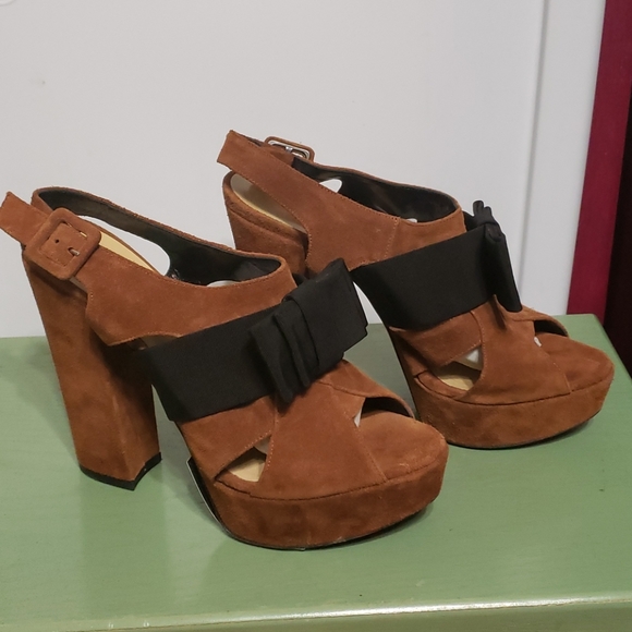 Suede Mega Platforms from Essentials Antwerp - Picture 2 of 5